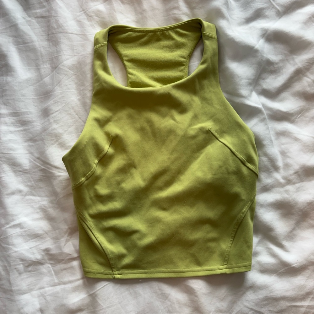 Lululemon green workout tank! Great condition. Worn three times